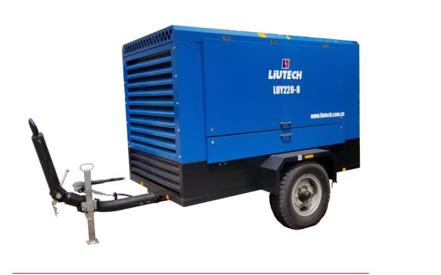 柴油機(jī)驅(qū)動移動式螺桿空壓機(jī)